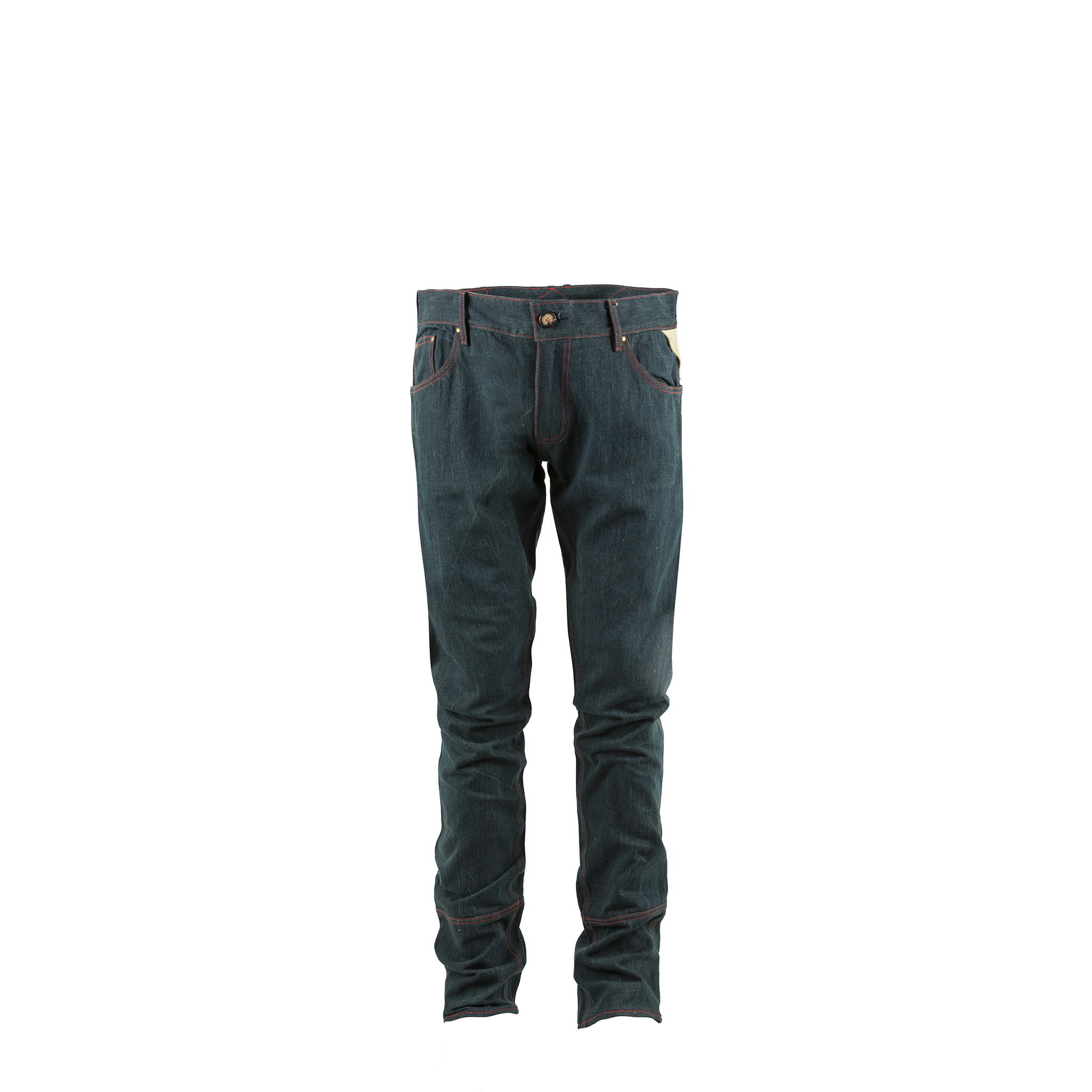 Jeans 2008 A - Vintage - Denim canvas - Red stitching