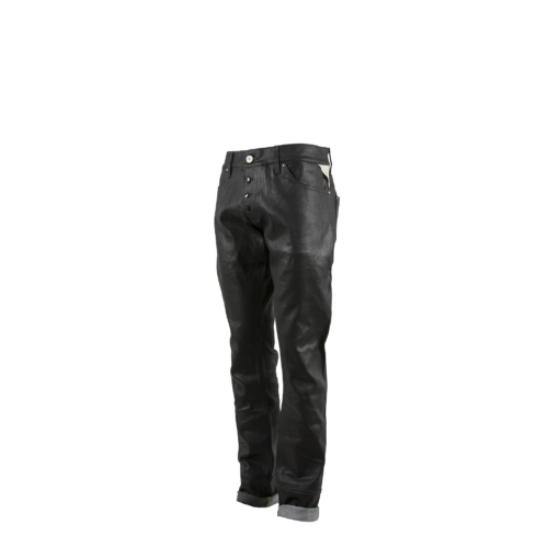 Jeans 2008 A - Vintage - Denim canvas - Nappa finish - Black color