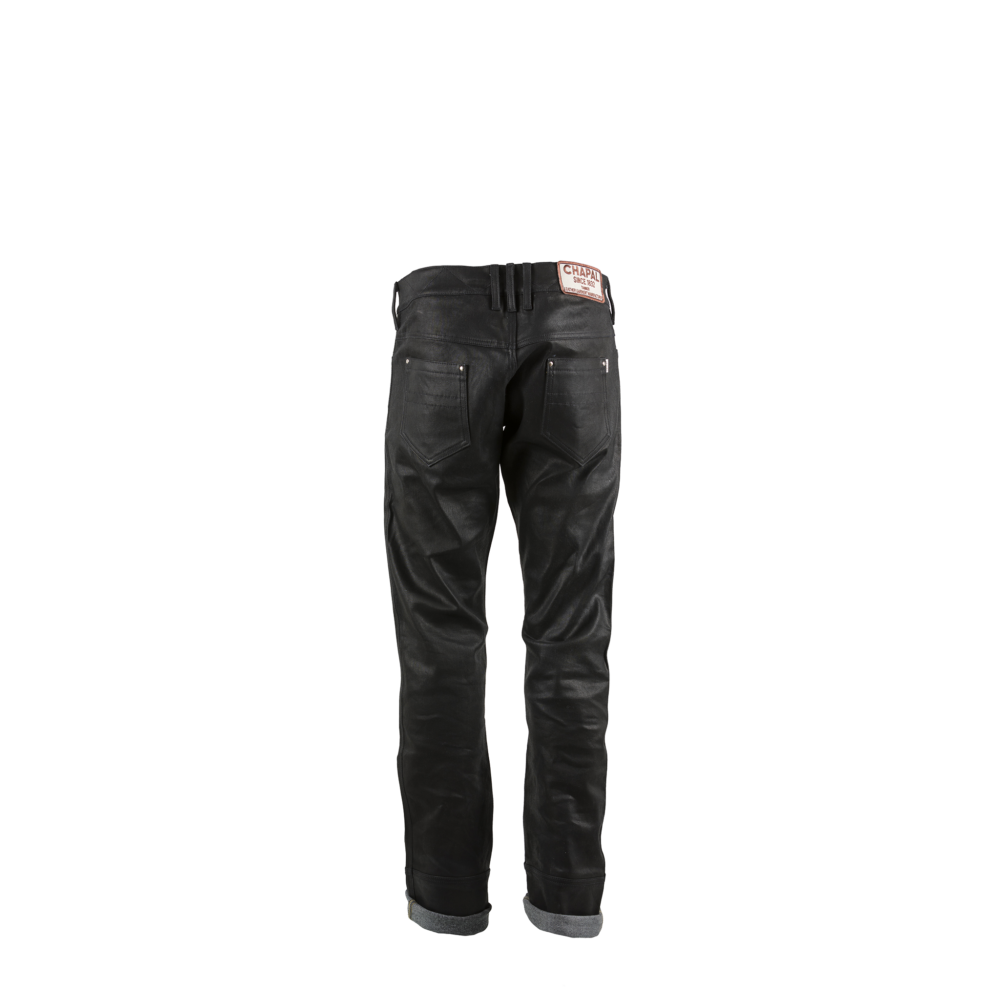 Jeans 2008 A - Vintage - Denim canvas - Nappa finish - Black color