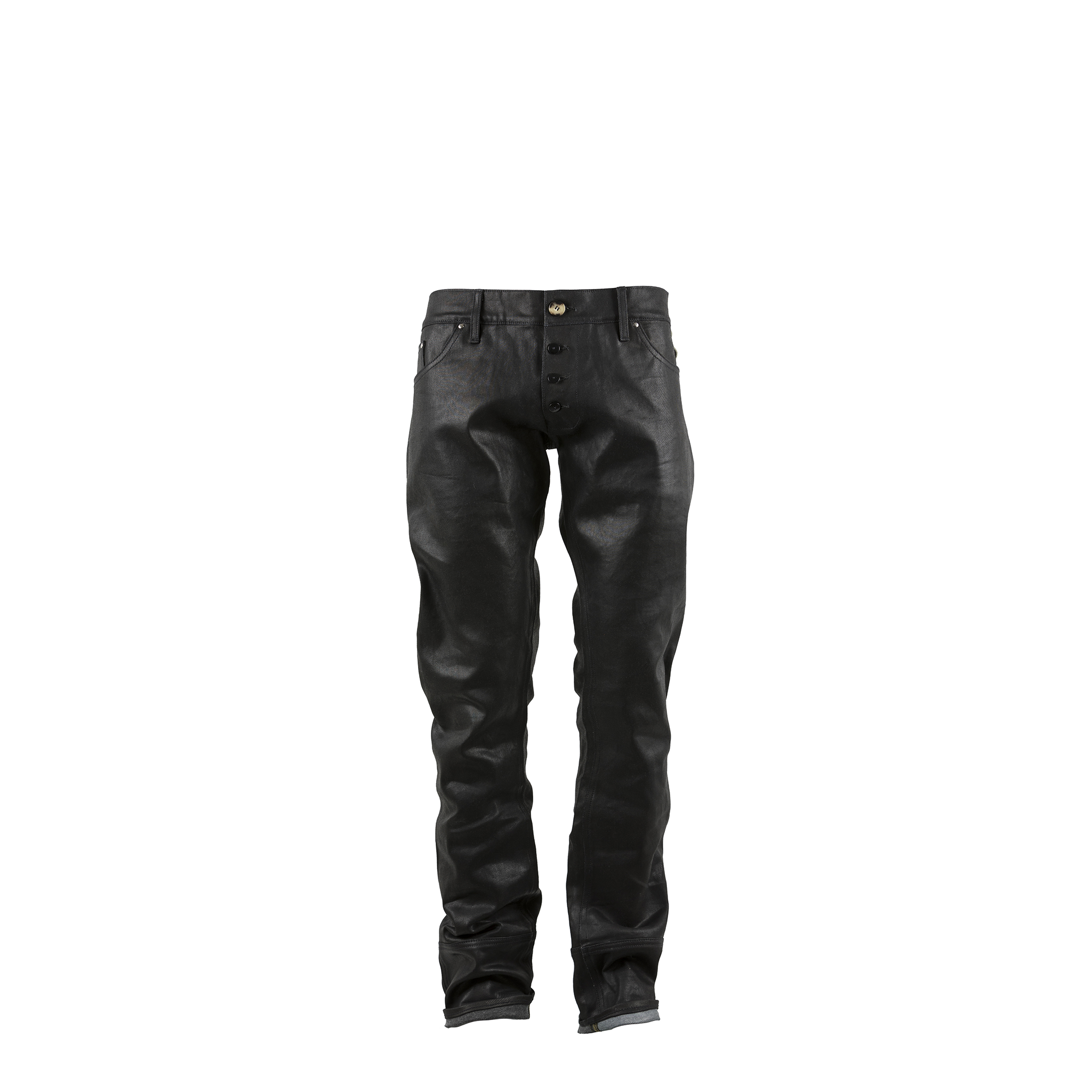 Jeans 2008 A - Vintage - Denim canvas - Nappa finish - Black color