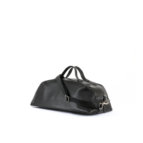 Sac Roppongi S - Cuir glacé - Couleur gris anthracite