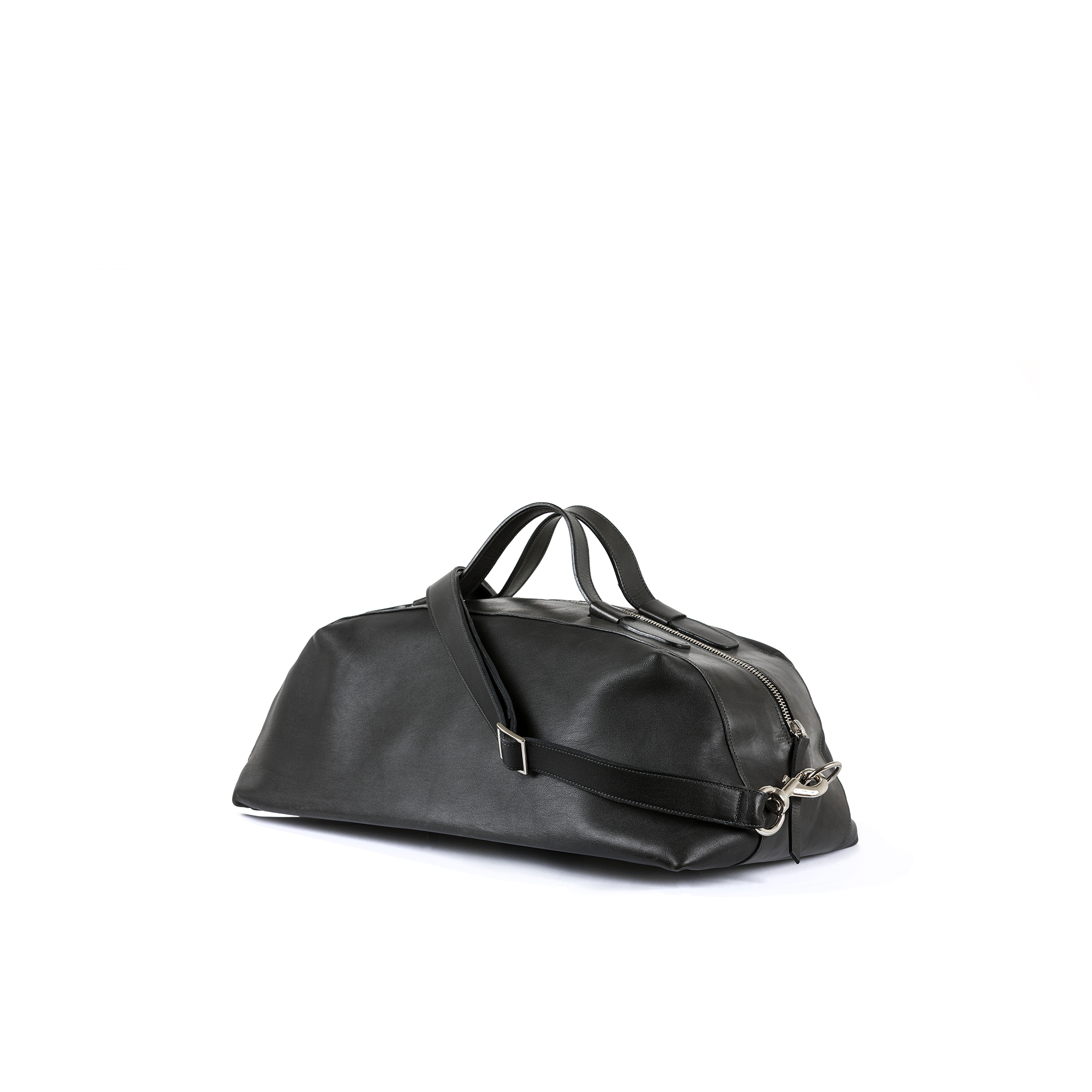 Sac Roppongi S - Cuir glacé - Couleur gris anthracite