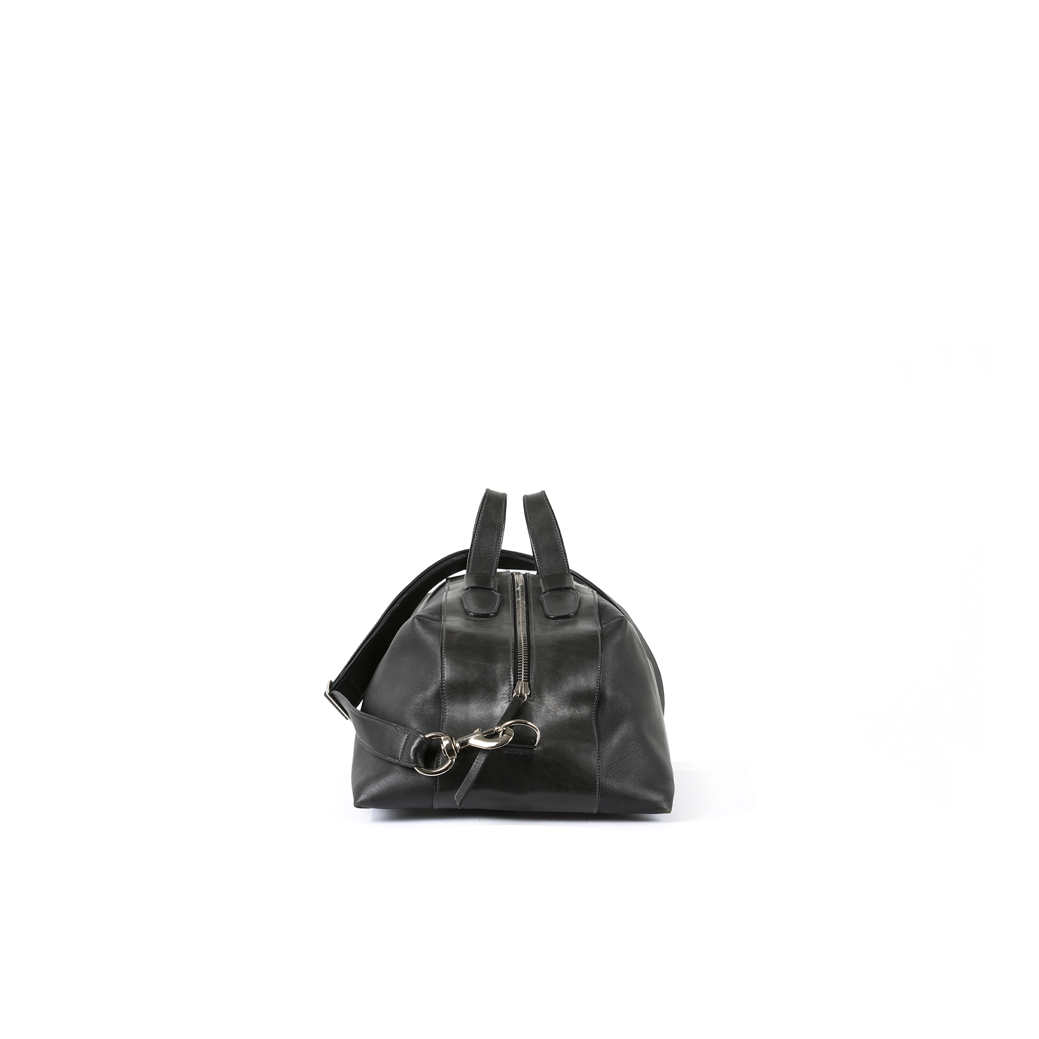 Sac Roppongi S - Cuir glacé - Couleur gris anthracite