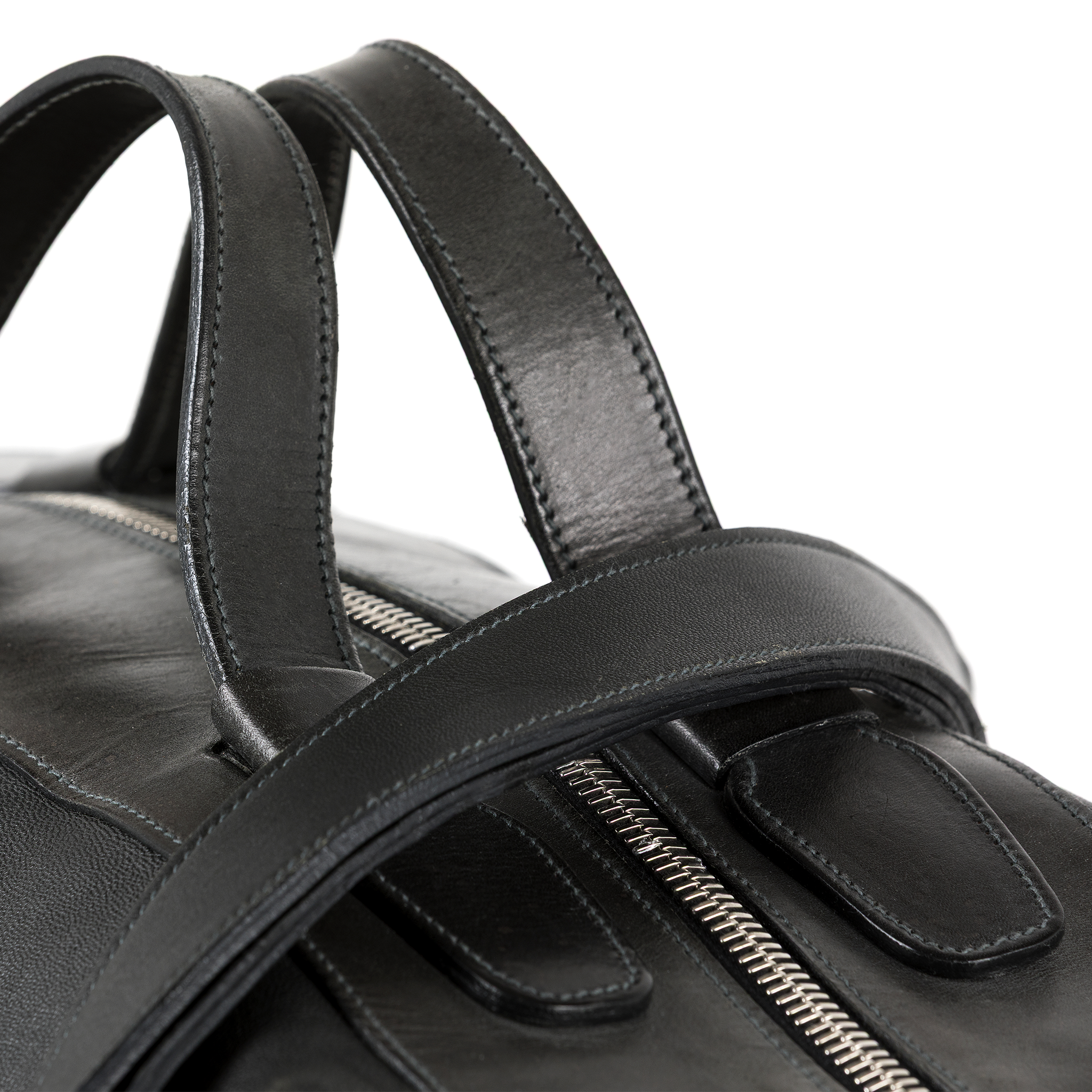 Sac Roppongi S - Cuir glacé - Couleur gris anthracite