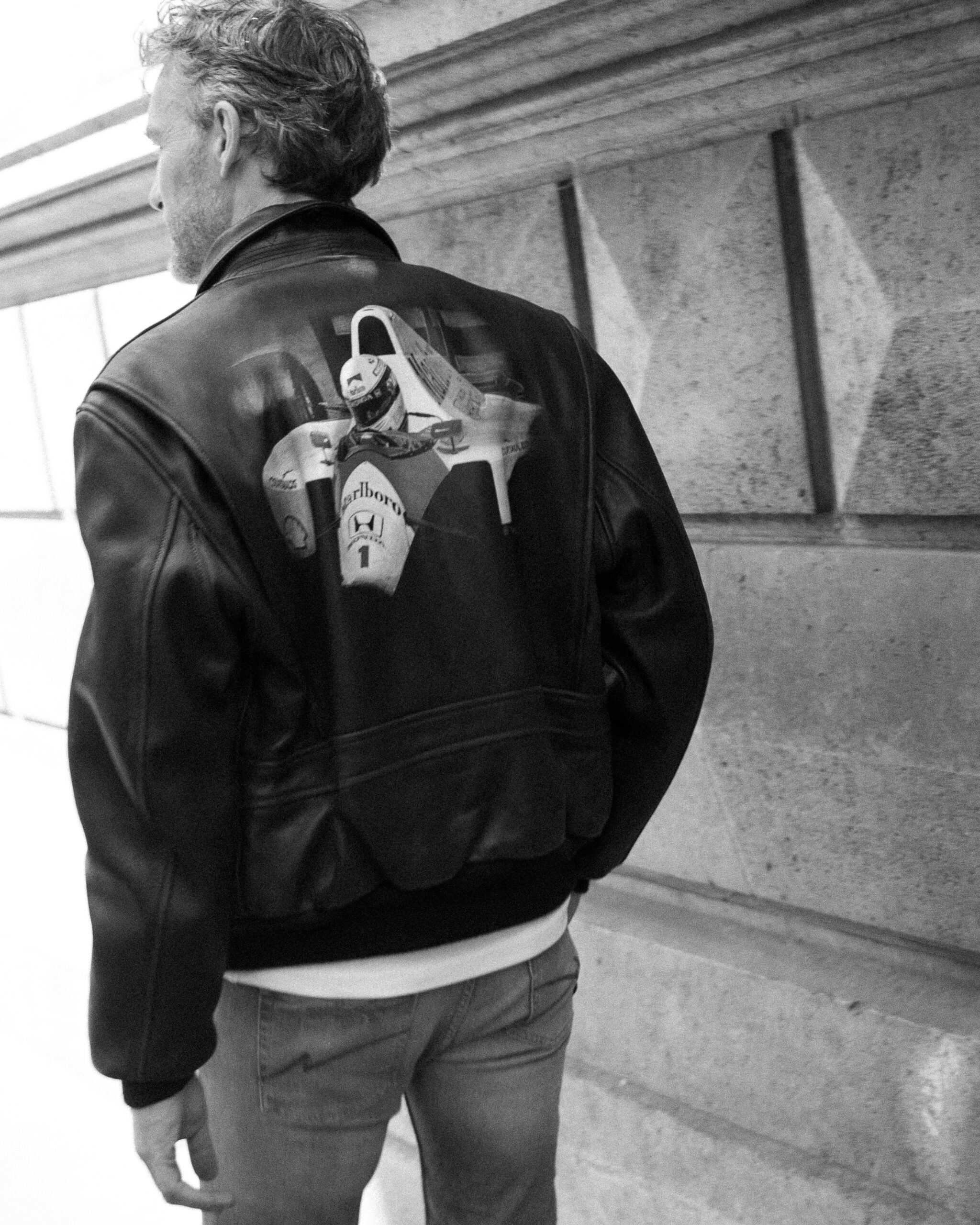 CHAPAL Vintage - USAAF Peint - Cuir glacé - Noir