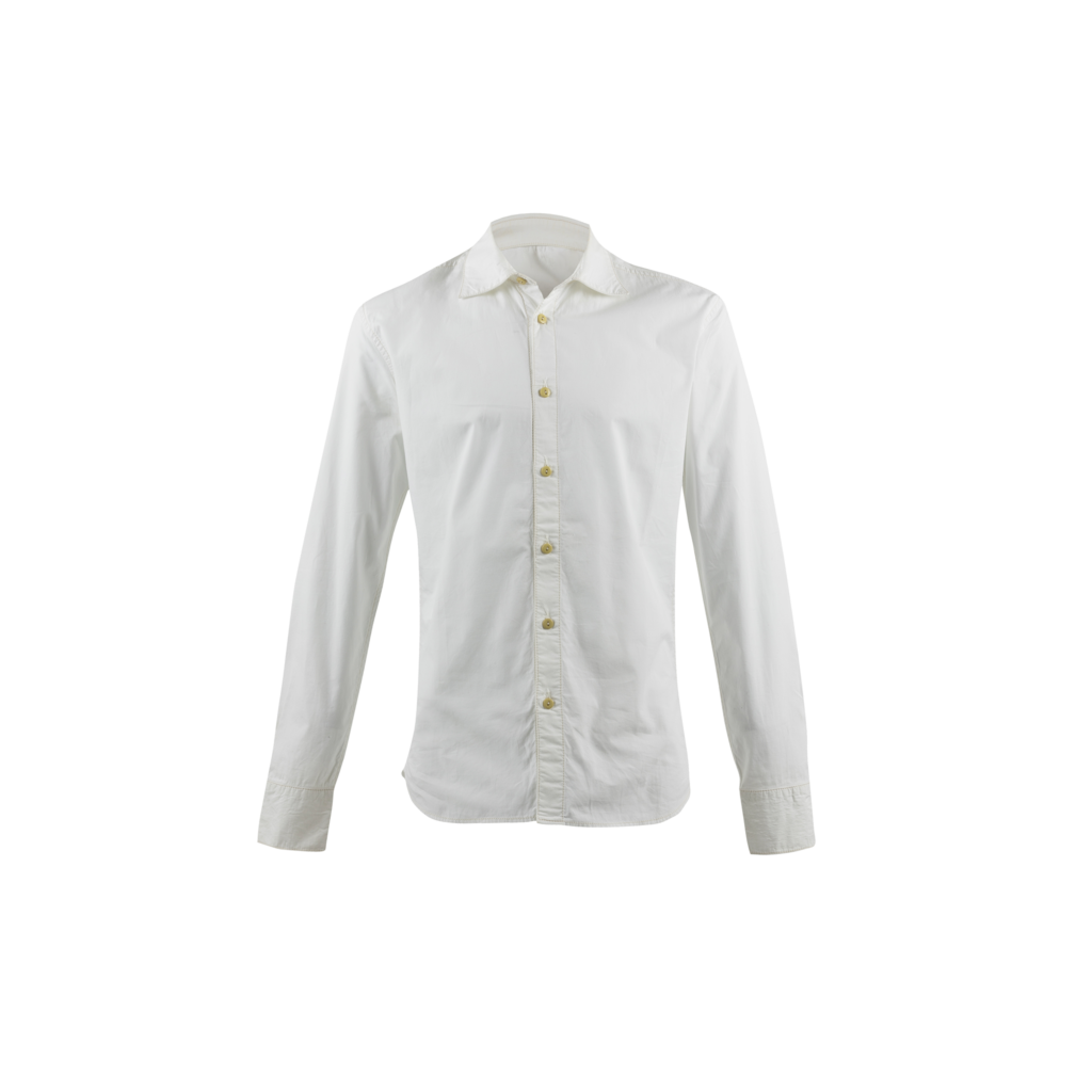 Chemise Femme - Vintage - Popeline de coton - Couleur blanc