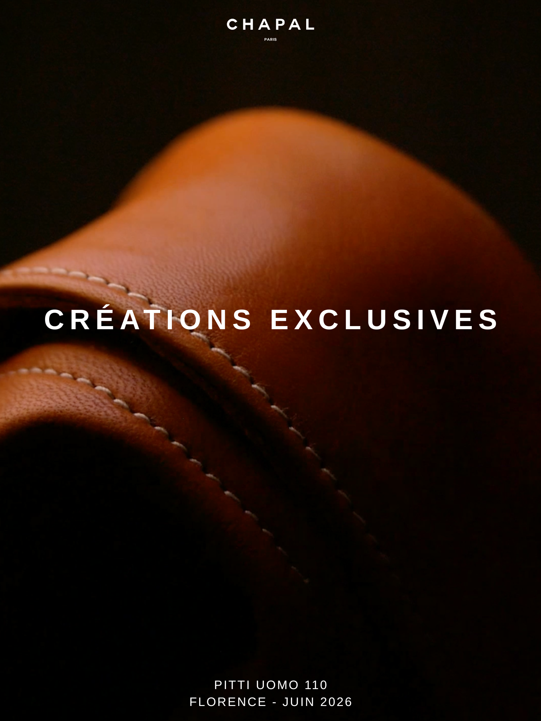 Pitti Uomo - Juin 2026 - Créations Exclusives