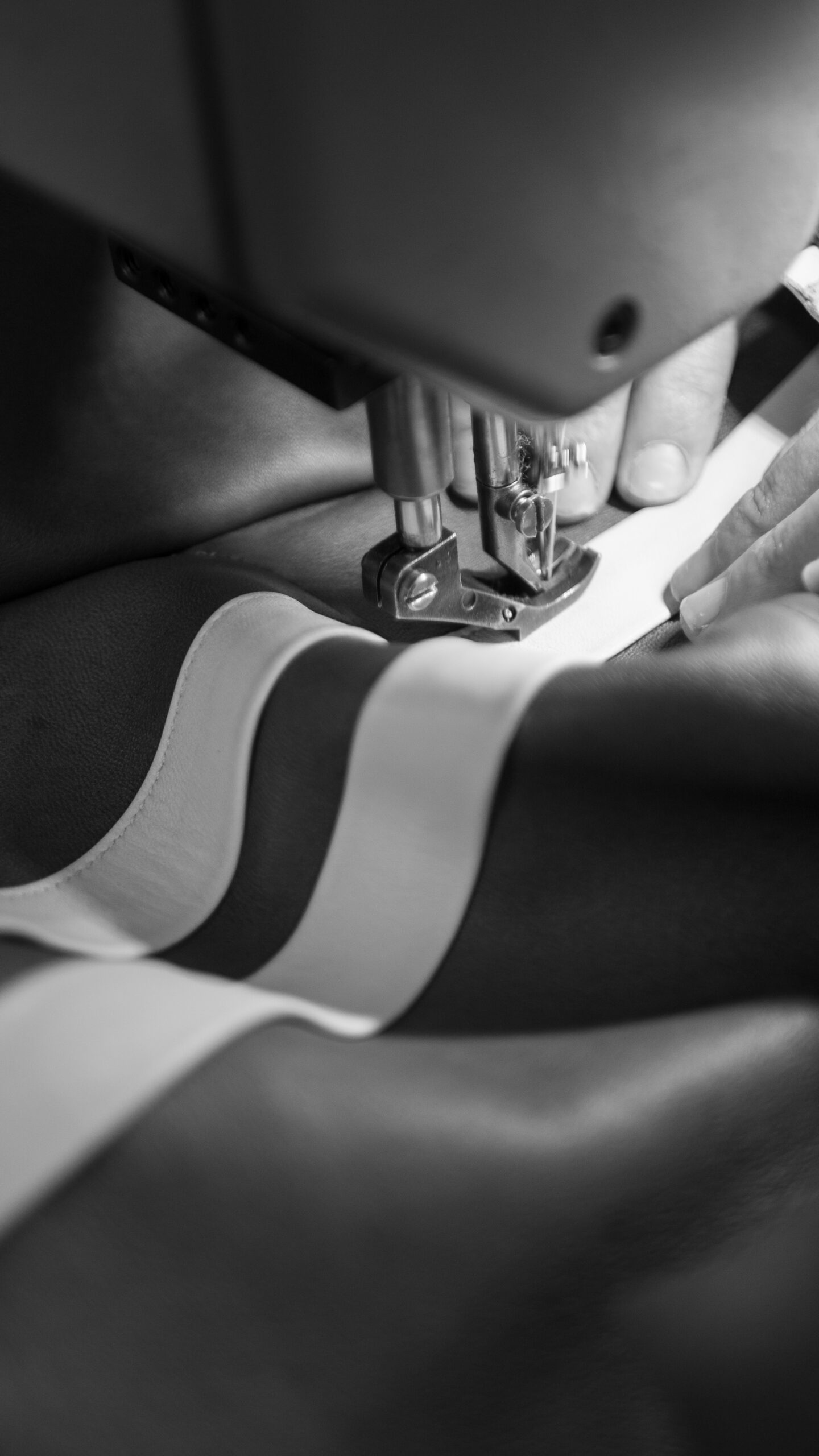 Fabrication - Blouson en cuir
