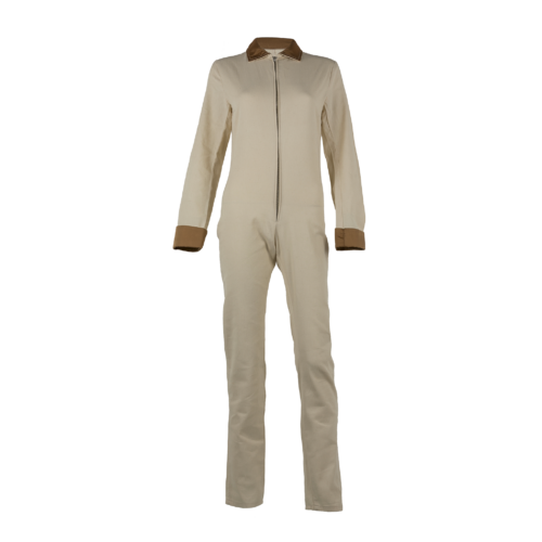 Combinaison Gabardine - Vintage - Gabardine de coton - Couleur écru