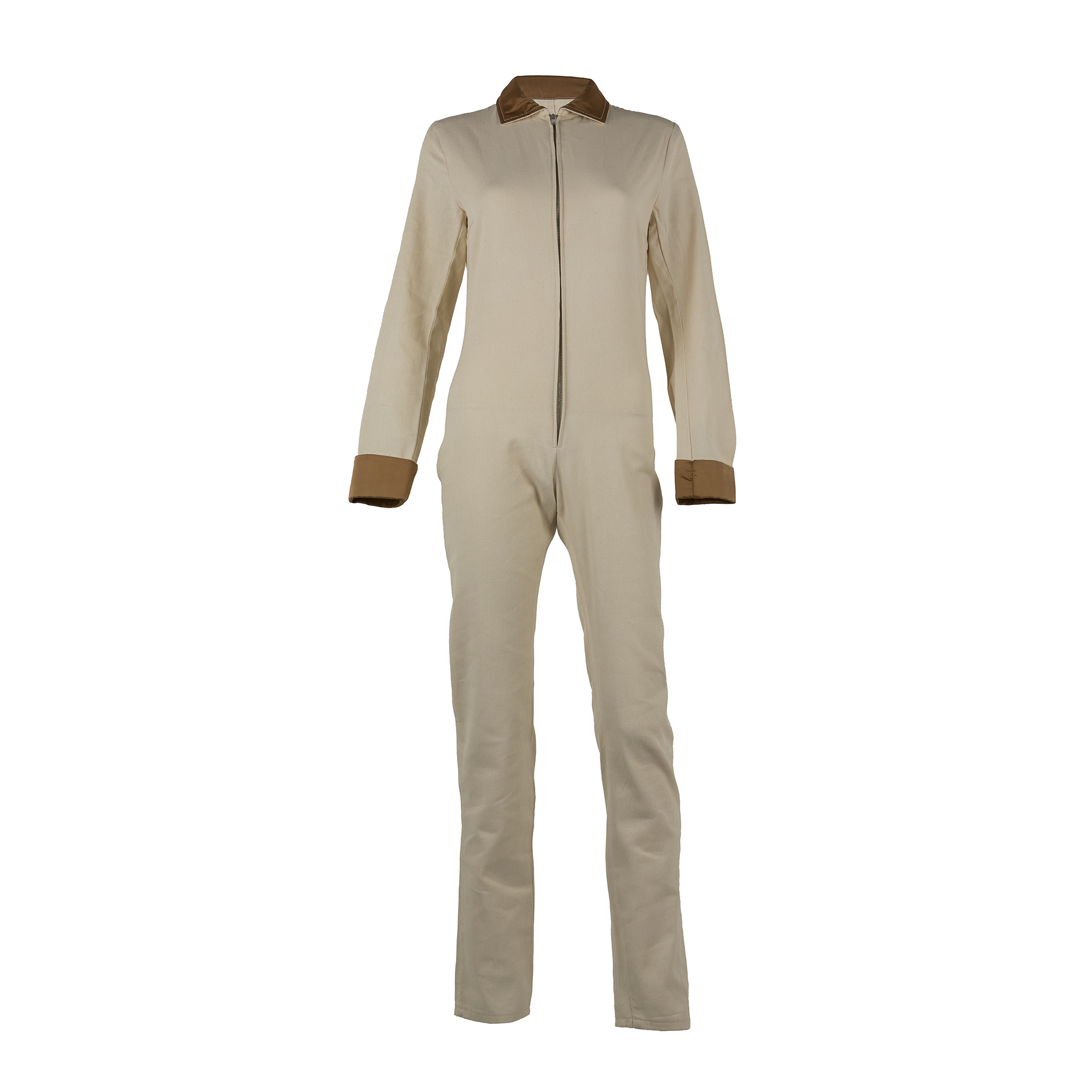 Combinaison Gabardine - Vintage - Gabardine de coton - Couleur écru
