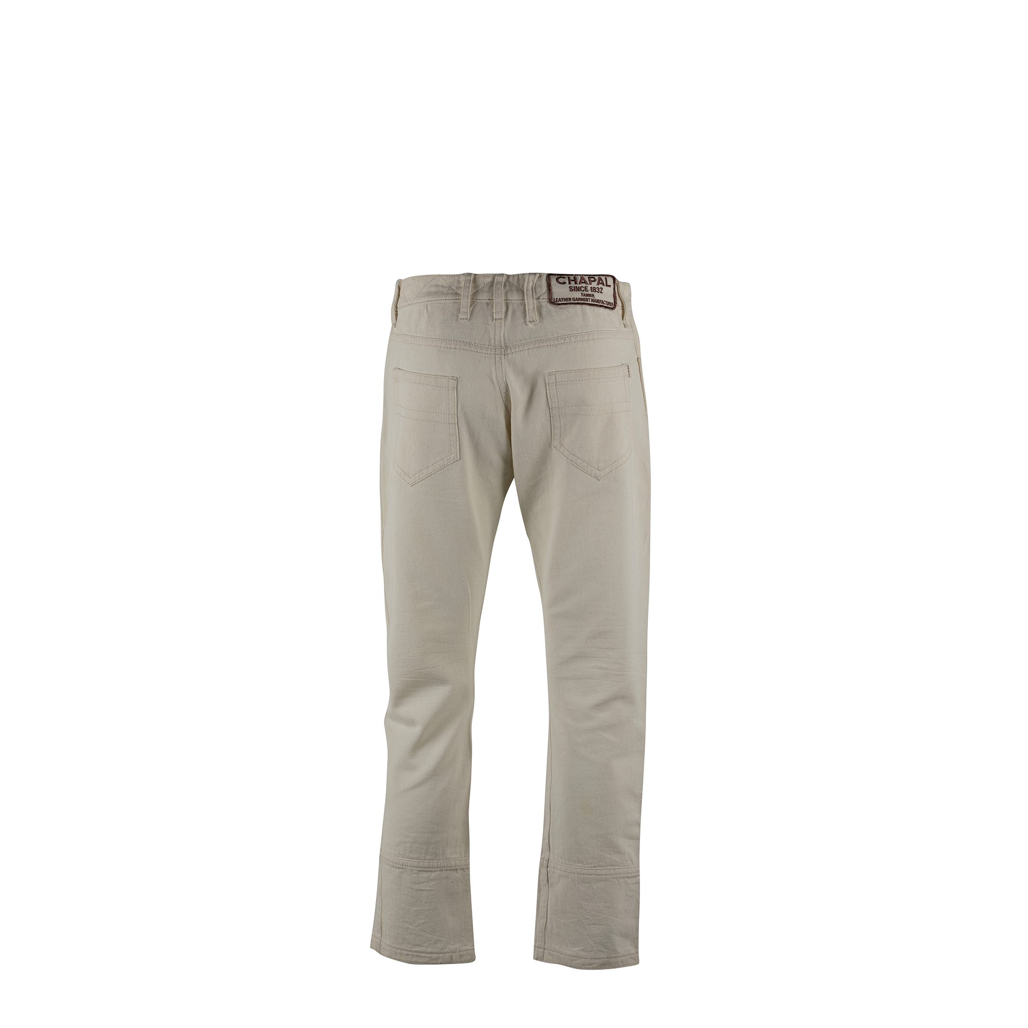 Pantalon Femme - Vintage - Gabardine de coton - Couleur écru